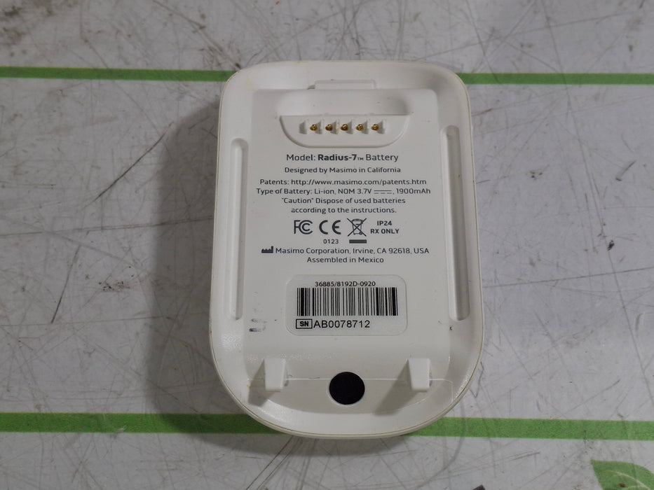 Masimo Radius 7 Battery