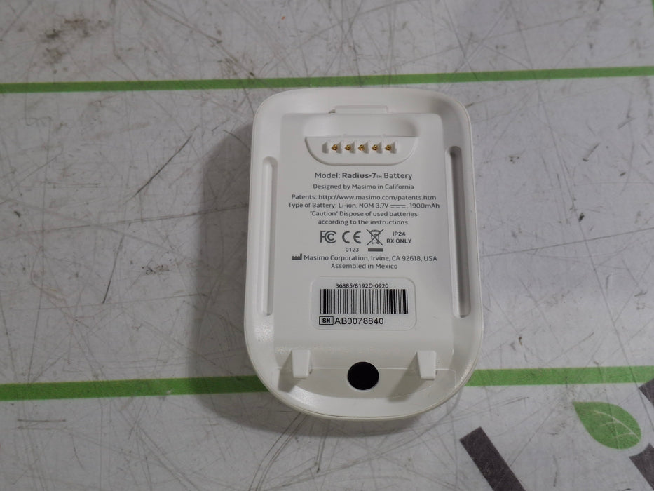 Masimo Radius 7 Battery