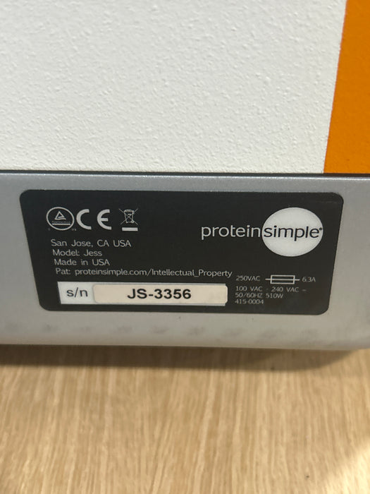 Protein simple Protein simple Jess Simple Western Blot System Research Lab reLink Online