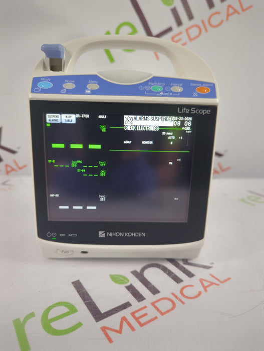 Nihon Kohden BSM-1733 Life Scope PT Transport Patient Monitor