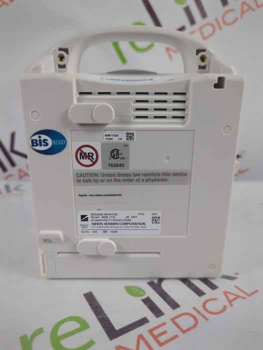 Nihon Kohden BSM-1733 Life Scope PT Transport Patient Monitor