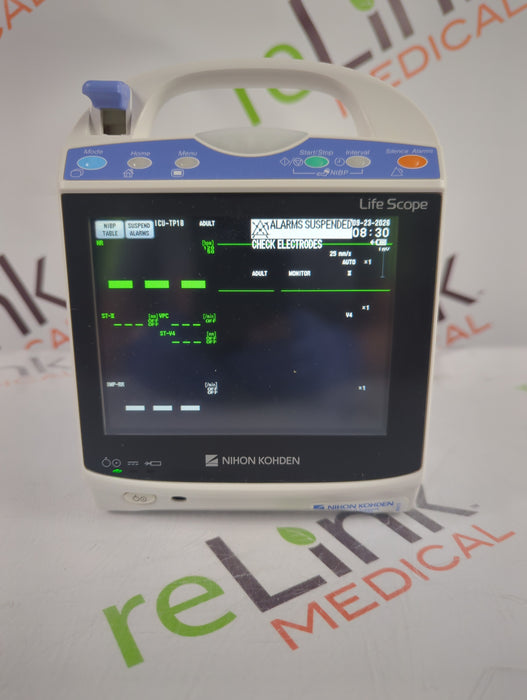 Nihon Kohden BSM-1733 Life Scope PT Transport Patient Monitor