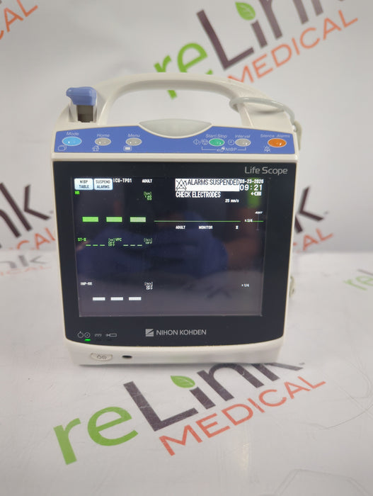 Nihon Kohden BSM-1733 Life Scope PT Transport Patient Monitor