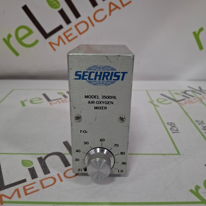 Sechrist 3500HL Air-Oxygen Mixer