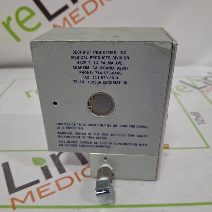 Sechrist 3500HL Air-Oxygen Mixer