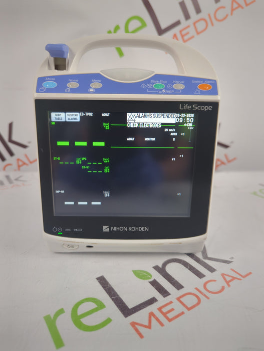 Nihon Kohden BSM-1733 Life Scope PT Transport Patient Monitor