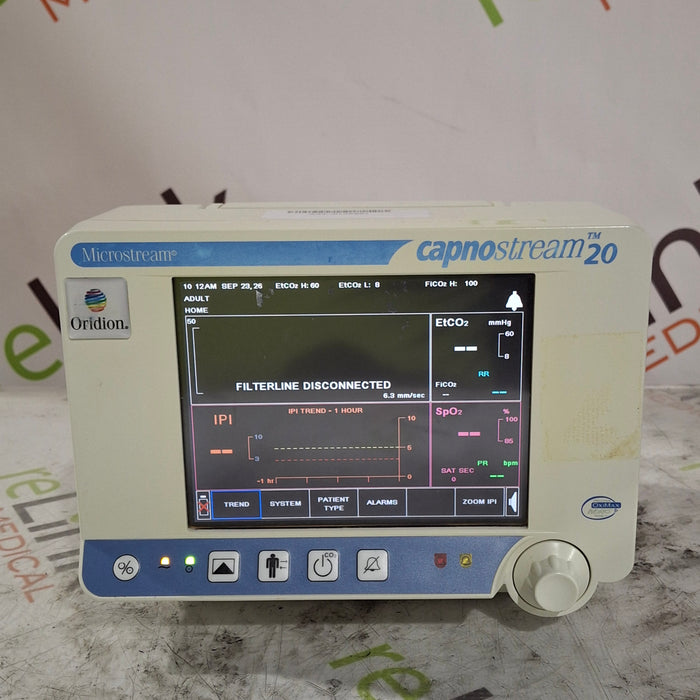 Oridion Capnostream 20 Capnography Monitor