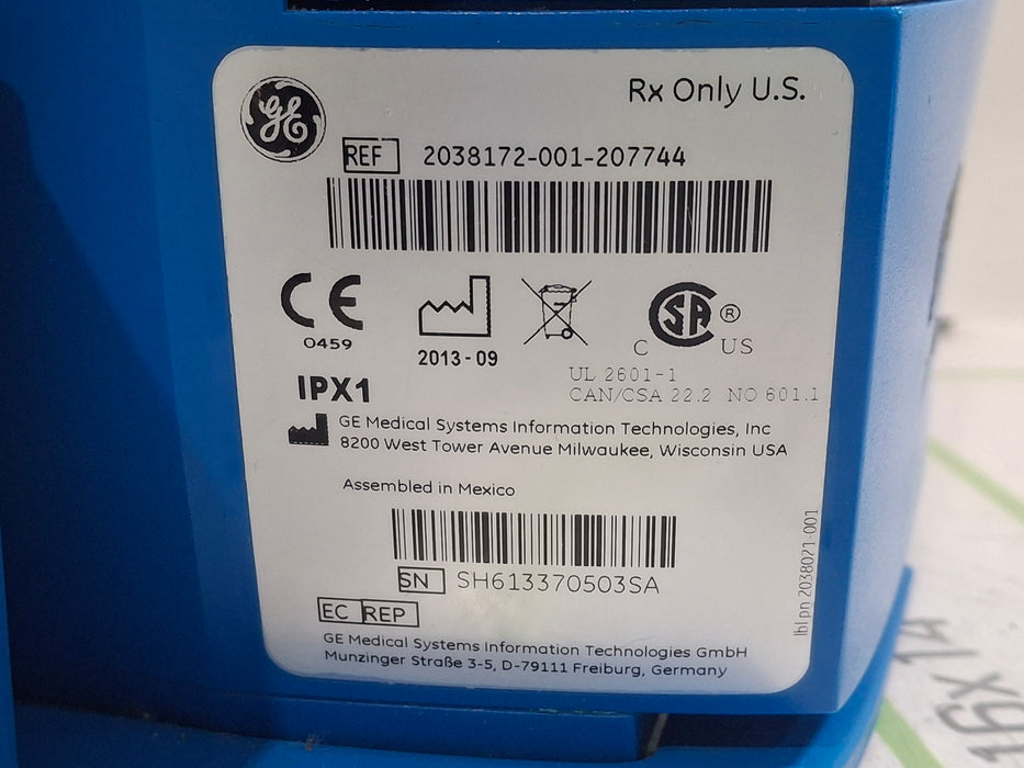 GE Healthcare Dinamap V100 - NIBP, SpO2, Temp Vital Signs Monitor