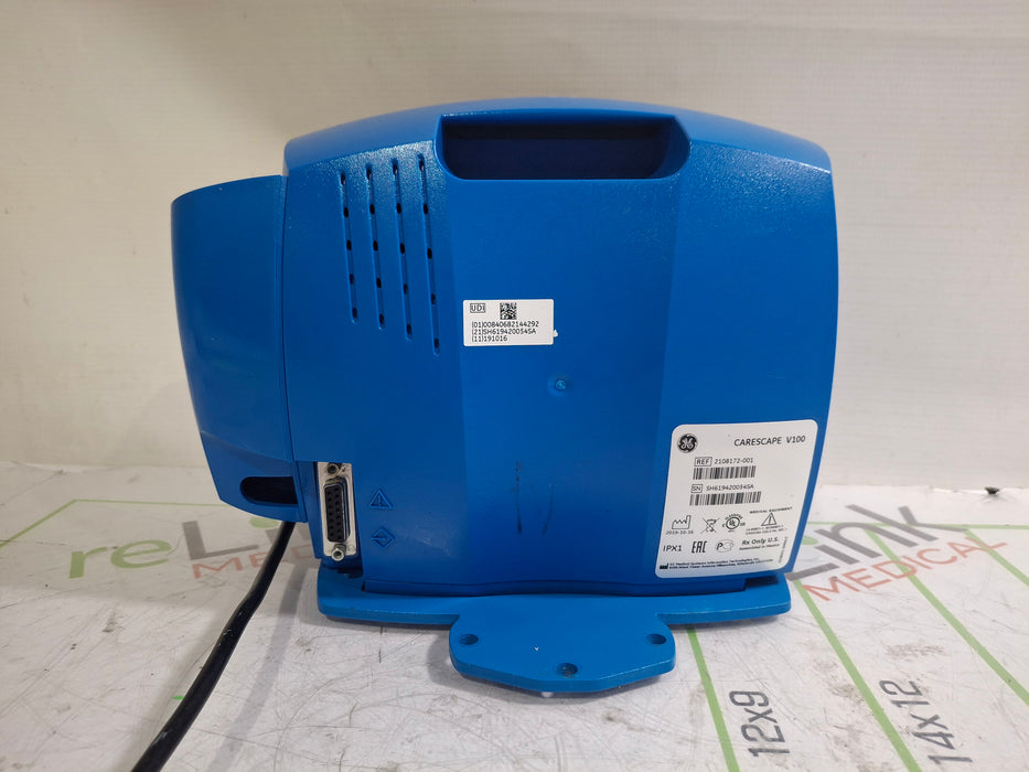 GE Healthcare Dinamap V100 - NIBP, SpO2, Temp Vital Signs Monitor