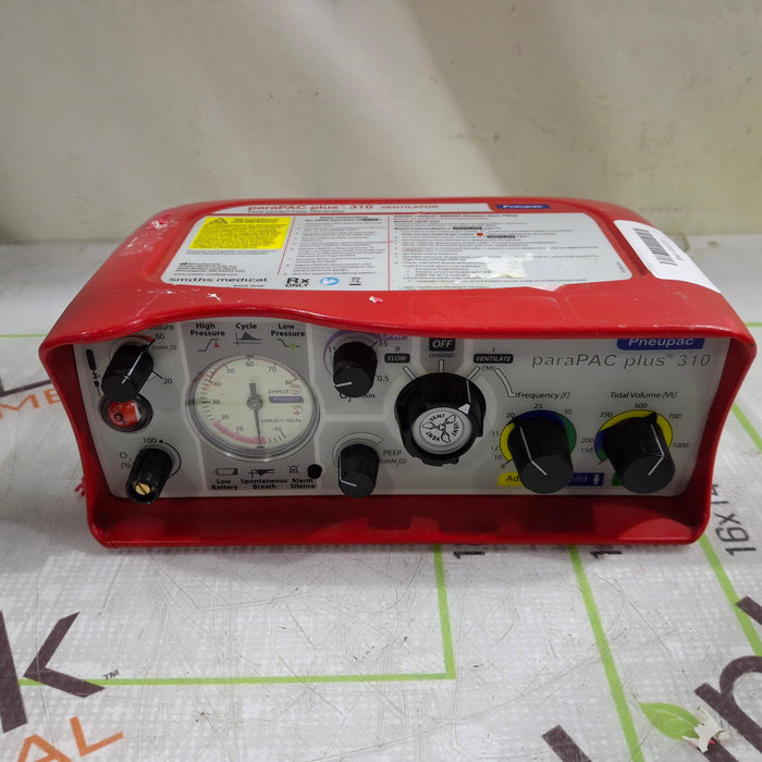 Smiths Medical Pneupac ParaPAC Plus 310 Ventilator