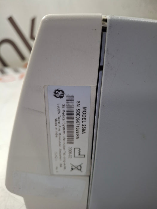 GE Healthcare Corometrics 250 Series Model 259 Fetal Monitor