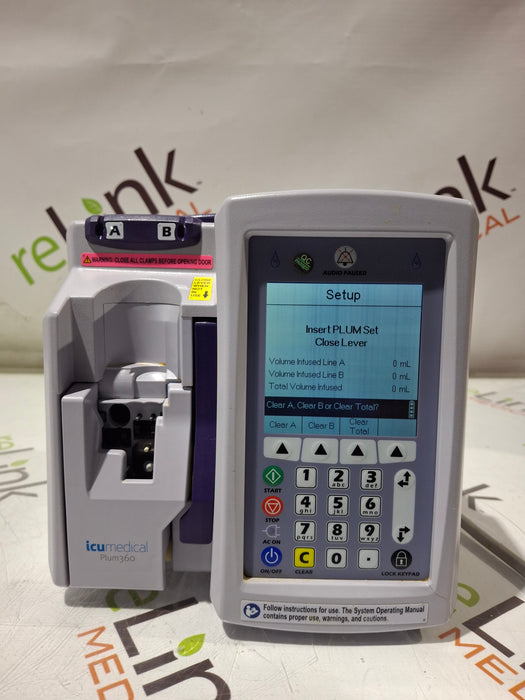 Hospira / ICU Medical Plum 360 Infusion Pump