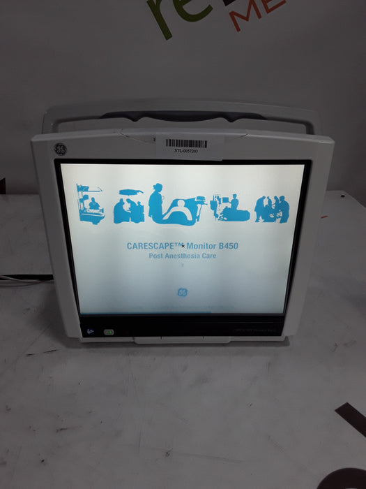 GE Healthcare Carescape B450 Post Anesthesia Care Patient Monitor