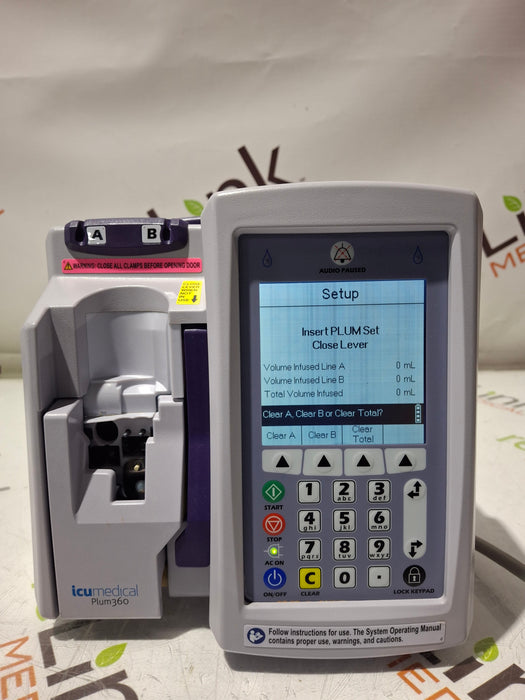 Hospira / ICU Medical Plum 360 Infusion Pump