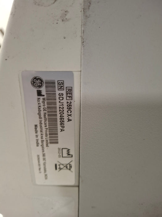 GE Healthcare Corometrics 250cx Series Model 259cx-a Fetal Monitor