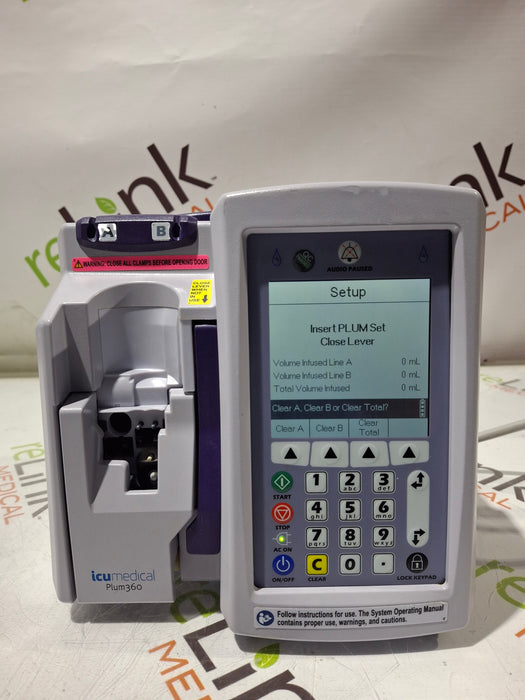 Hospira / ICU Medical Plum 360 Infusion Pump
