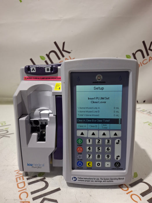 Hospira / ICU Medical Plum 360 Infusion Pump