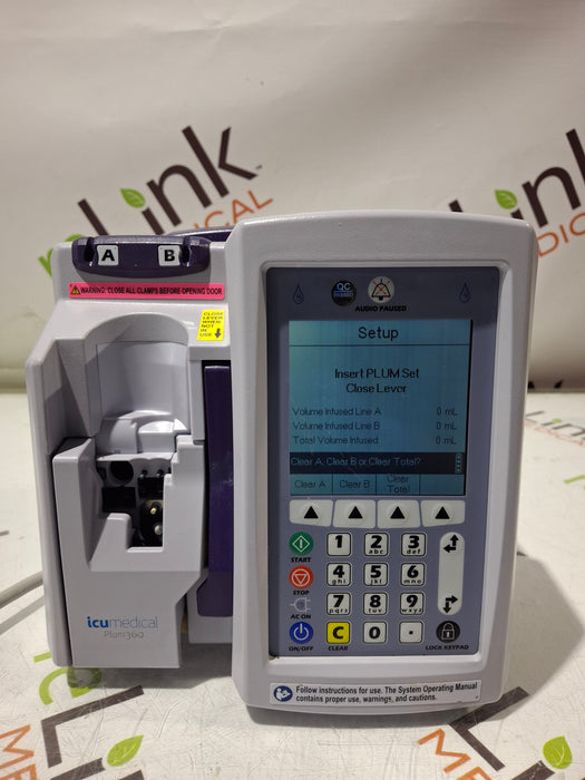 Hospira / ICU Medical Plum 360 Infusion Pump