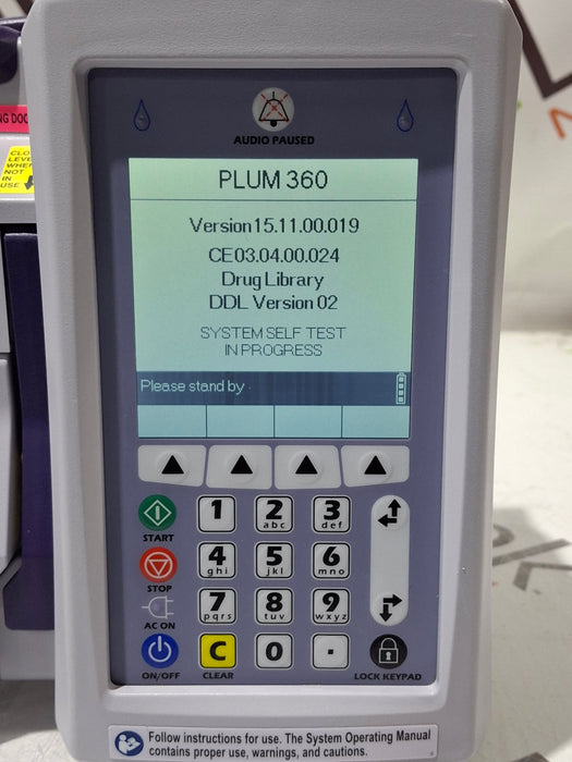 Hospira / ICU Medical Plum 360 Infusion Pump