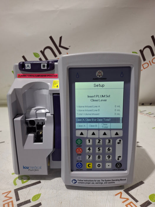 Hospira / ICU Medical Plum 360 Infusion Pump