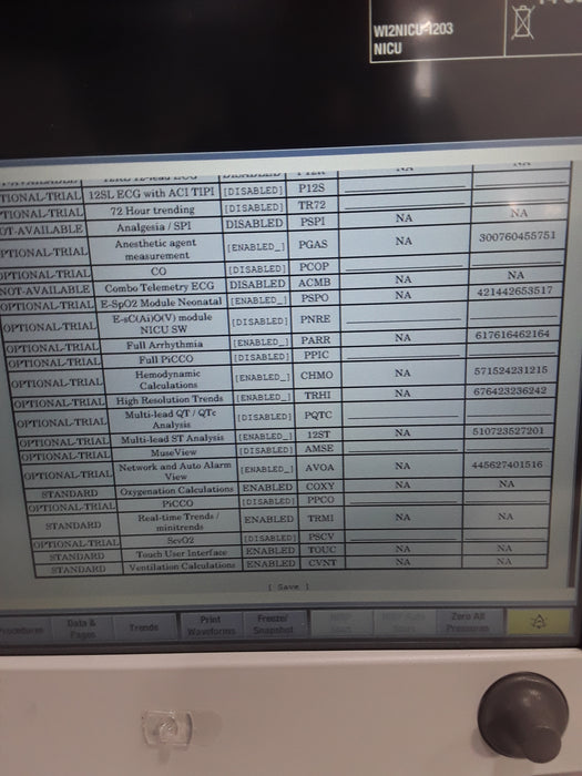 GE Healthcare Carescape B650 Neonatal Care Patient Monitor