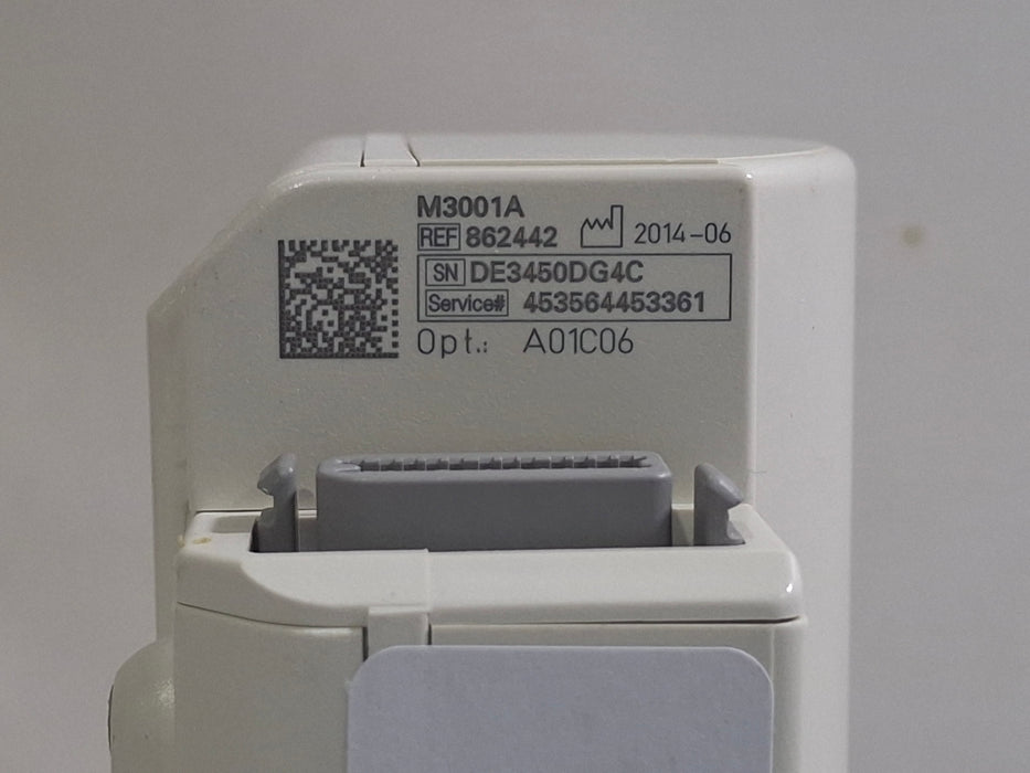 Philips M3001A-A01C06 Fast SpO2, NIBP, ECG, Temp, IBP MMS Module
