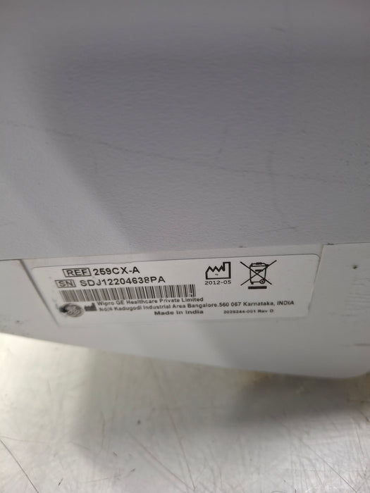 GE Healthcare Corometrics 250cx Series Model 259cx-a Fetal Monitor