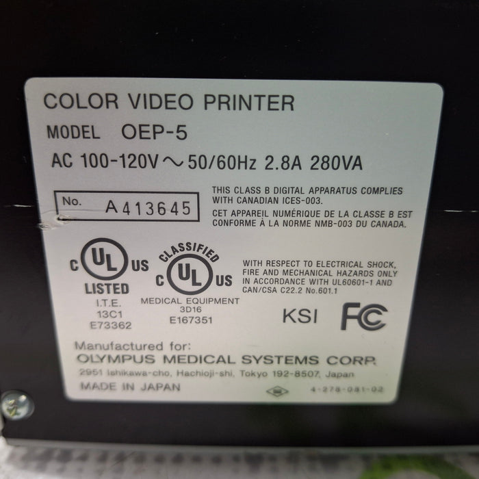 Olympus OEP-5 Color Video Printer