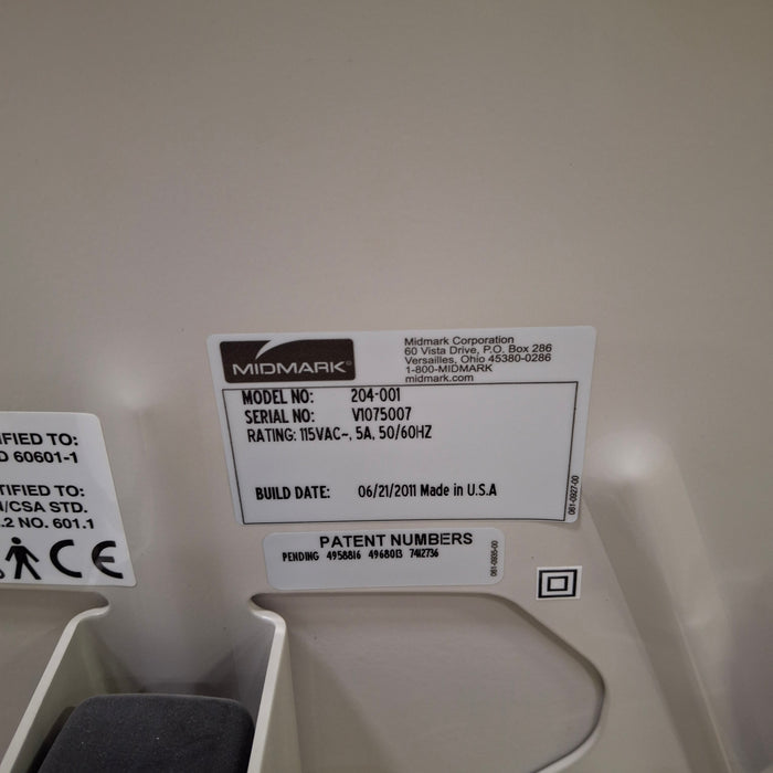 Midmark Ritter 204 Exam Table