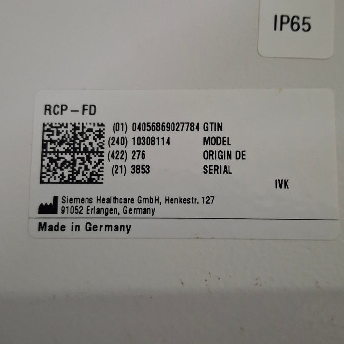 Siemens 10308114 Control Panel