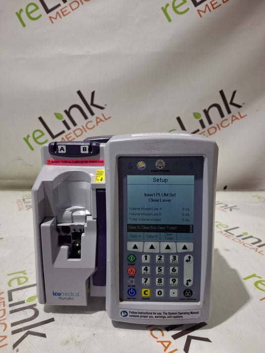 Hospira / ICU Medical Plum 360 Infusion Pump