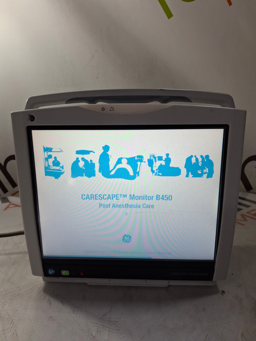 GE Healthcare Carescape B450 Post Anesthesia Care Patient Monitor