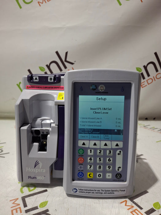Hospira / ICU Medical Plum 360 Infusion Pump