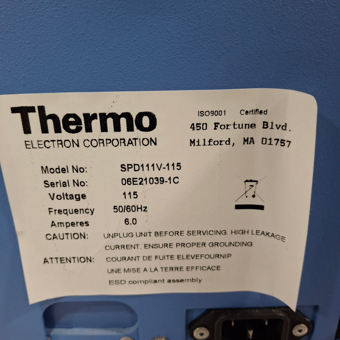 Thermo Electron SPD111V-115 SPD SpeedVac Concentrator