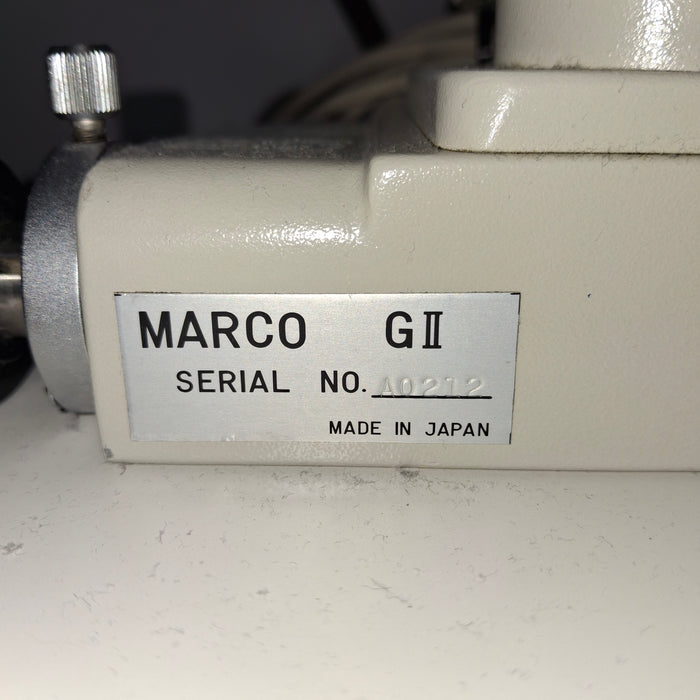 Marco Marco G II Slit Lamp Ophthalmology reLink Online