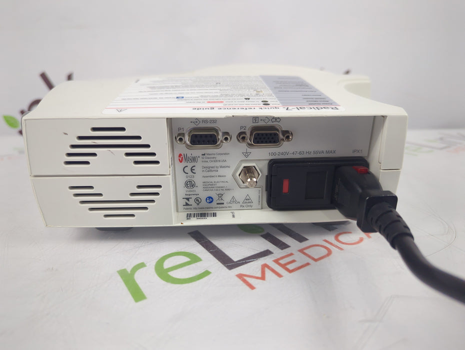 Masimo Radical 7 Pulse Oximeter w/ Base
