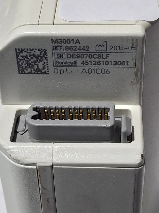 Philips M3001A-A01C06 Fast SpO2, NIBP, ECG, Temp, IBP MMS Module