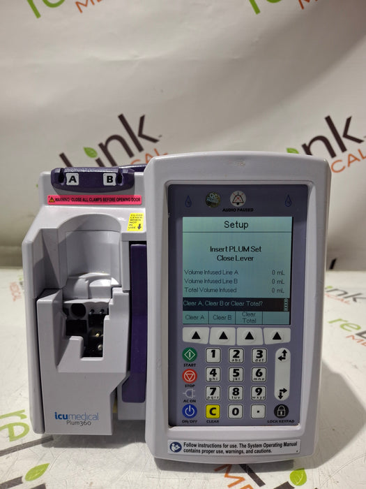 Hospira / ICU Medical Plum 360 Infusion Pump