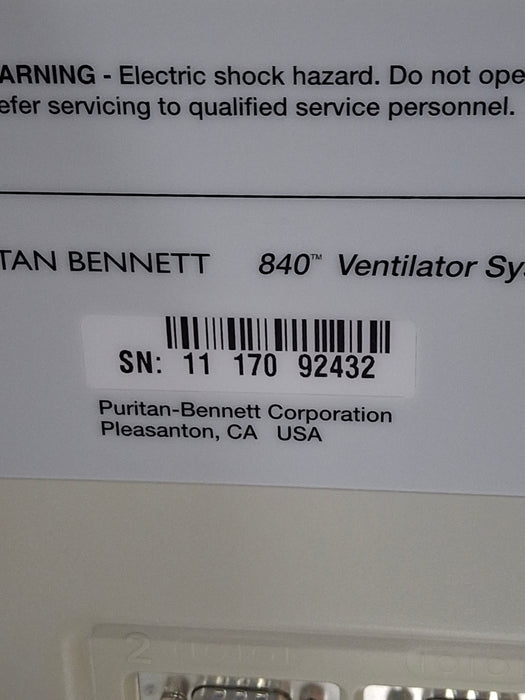 Puritan Bennett 840 Ventilator