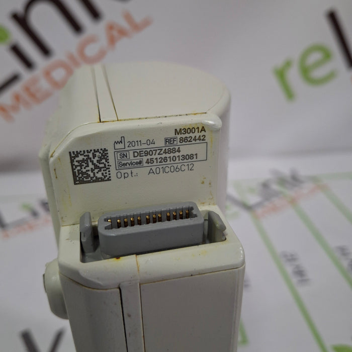 Philips M3001A-A01C06C12 Fast SpO2, NIBP, 12 lead ECG, Temp, IBP MMS Module