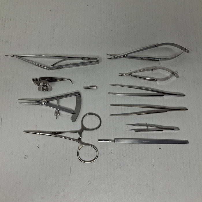 Ophthalmic Cataract & Micro Surgery Instrument Set