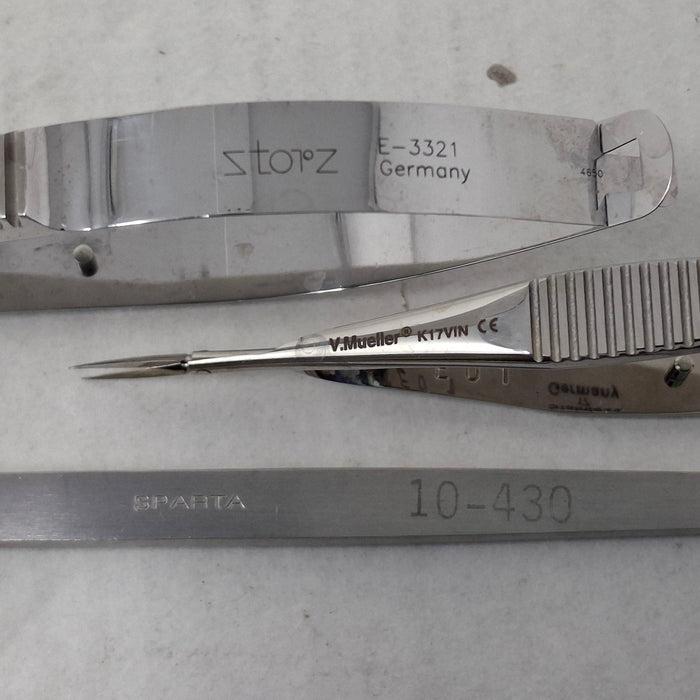 Ophthalmic Cataract & Micro Surgery Instrument Set