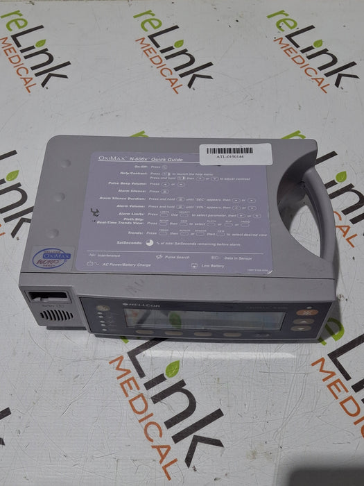 Nellcor OxiMax N-600x Pulse Oximeter