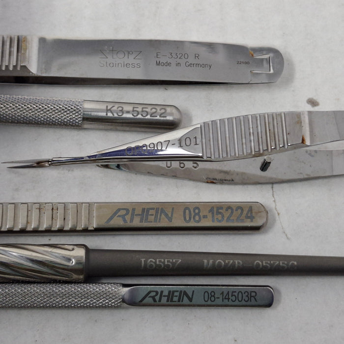 Ophthalmic Cataract & Micro Surgery Instrument Set