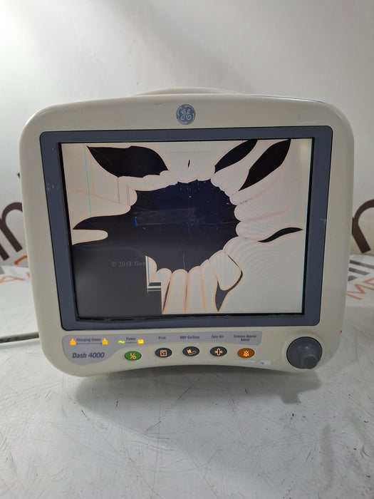 GE Healthcare Dash 4000 - Masimo SpO2 Patient Monitor