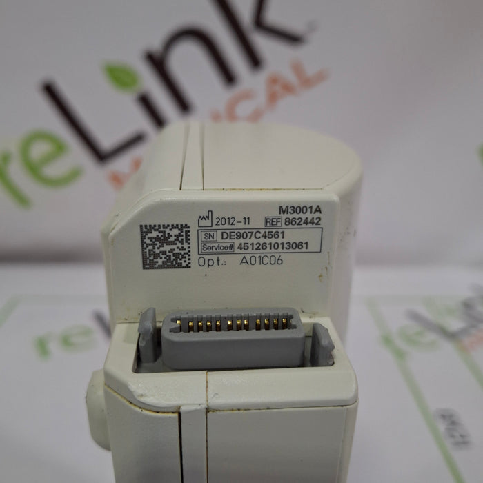 Philips M3001A-A01C06 Fast SpO2, NIBP, ECG, Temp, IBP MMS Module