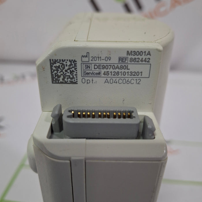 Philips M3001A-A04C06C12 OxiMax SpO2, NIBP, 12 Lead ECG, Temp, IBP MMS Module