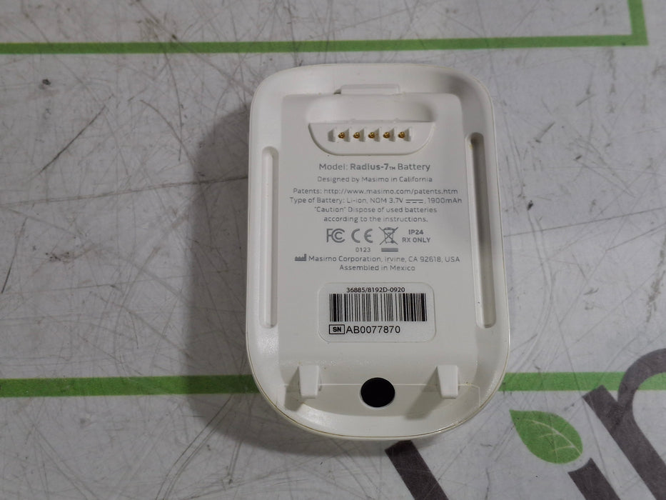 Masimo Radius 7 Battery