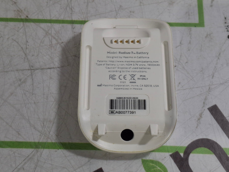 Masimo Radius 7 Battery