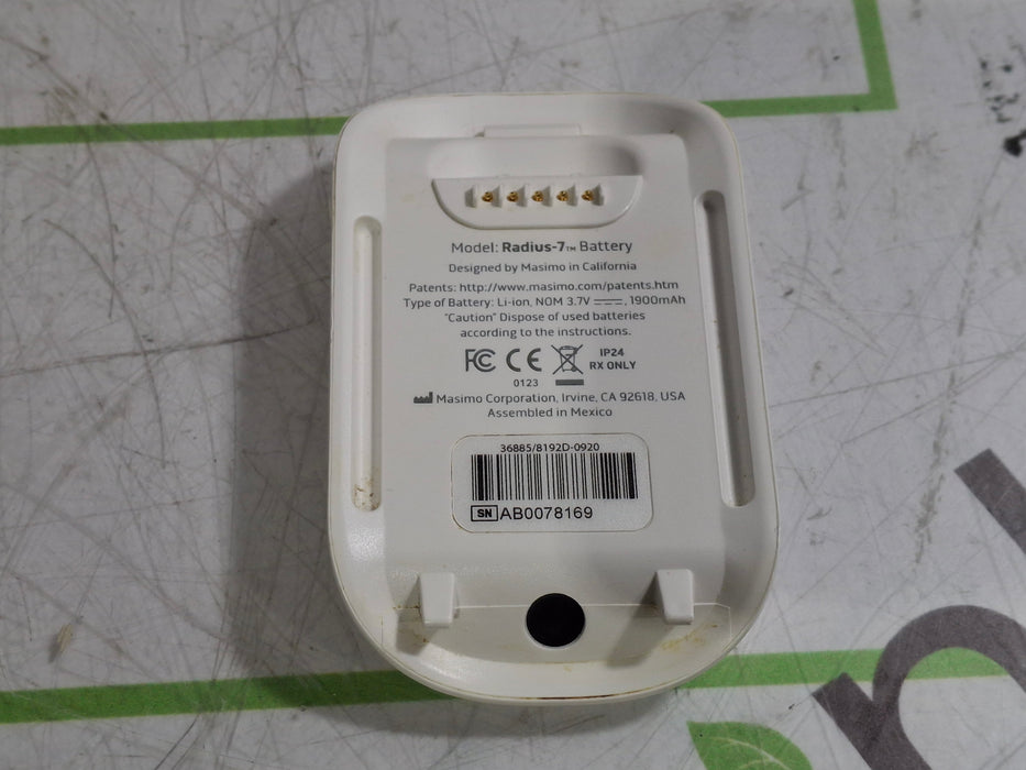 Masimo Radius 7 Battery
